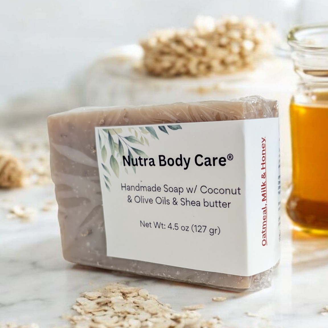 Soothing Soap Bar - Oatmeal, Milk & Honey - 4.5 oz