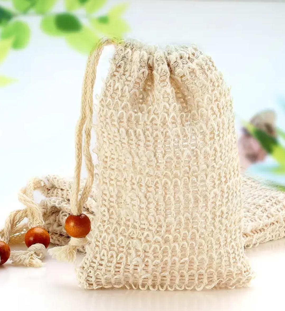 Organic Sisal Soap Saver Bag (2 Pack)