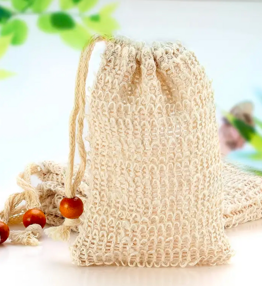 Organic Sisal Soap Saver Bag (2 Pack)