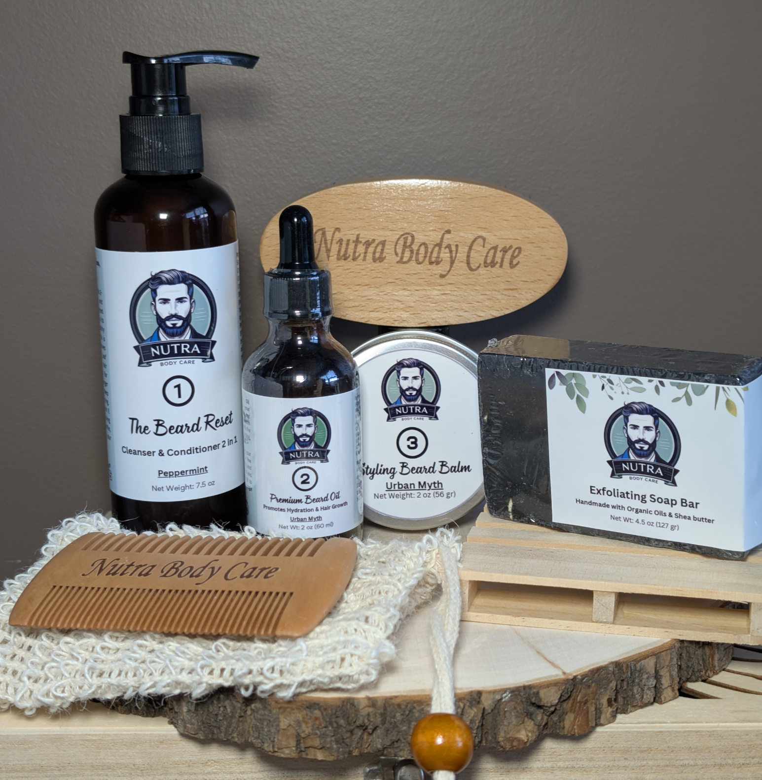 Premium Beard & Body Grooming Set – Nutra Body Care Co.